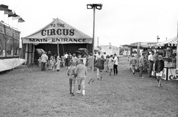 Hometown history: Sells-Gray Circus at Erickson Park